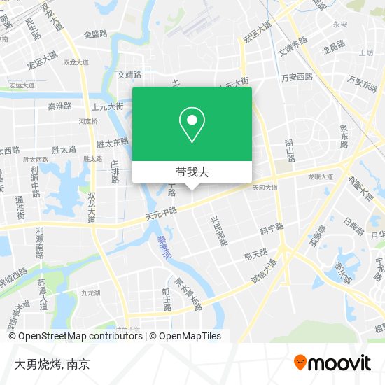 大勇烧烤地图
