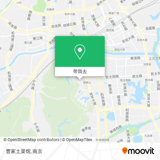 曹家土菜馆地图