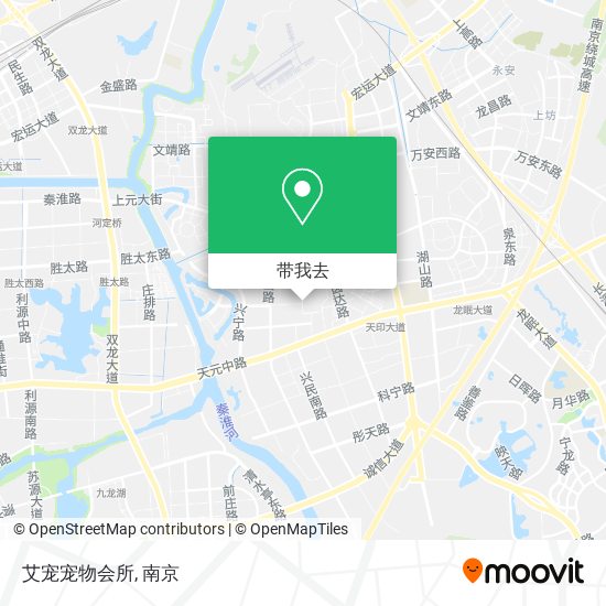 艾宠宠物会所地图