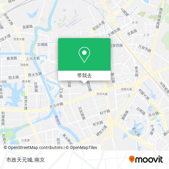 市政天元城地图