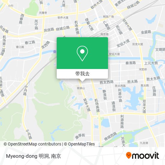 Myeong-dong 明洞地图