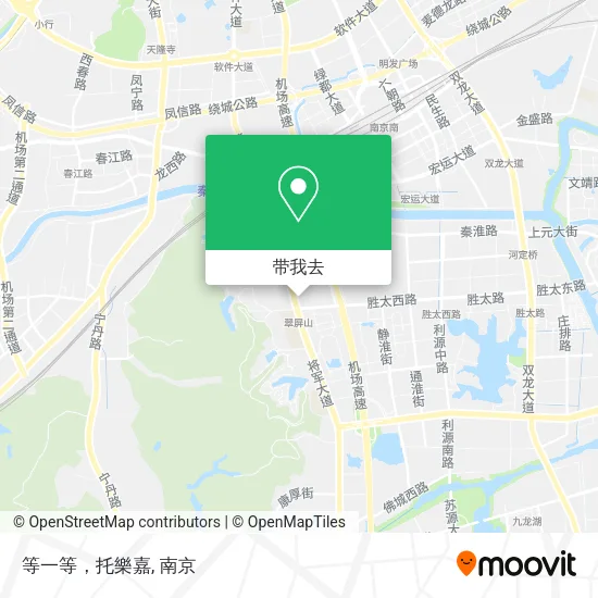 等一等，托樂嘉地图