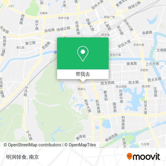 明洞韓食地图