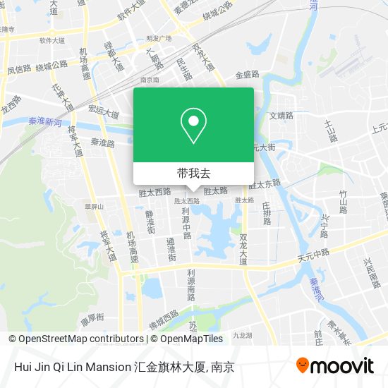 Hui Jin Qi Lin Mansion 汇金旗林大厦地图