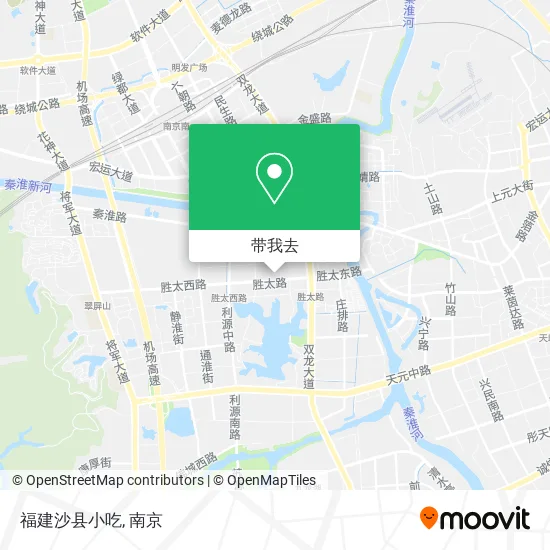 福建沙县小吃地图