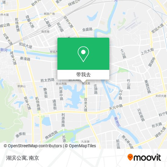湖滨公寓地图