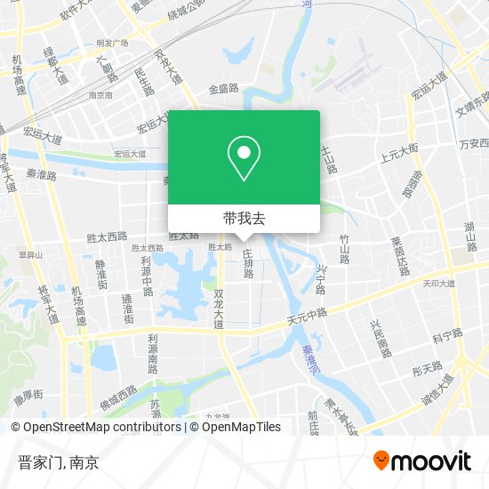 晋家门地图
