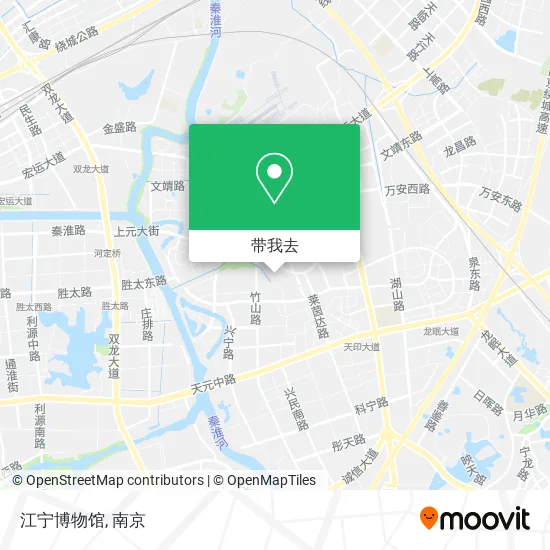 江宁博物馆地图