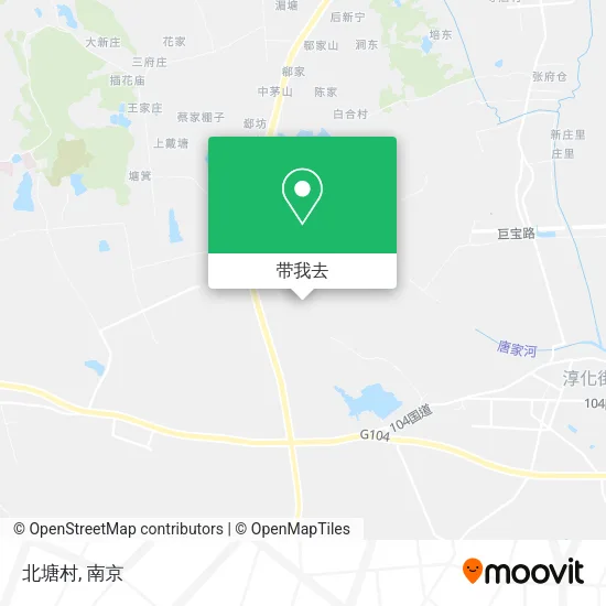 北塘村地图