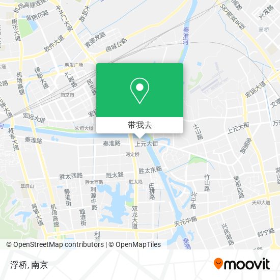 浮桥地图