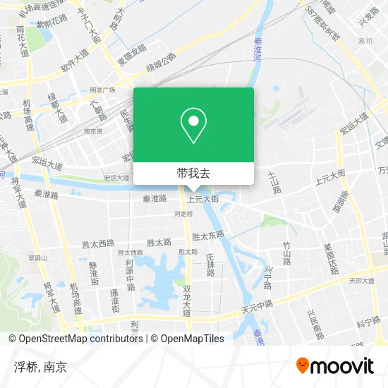 浮桥地图