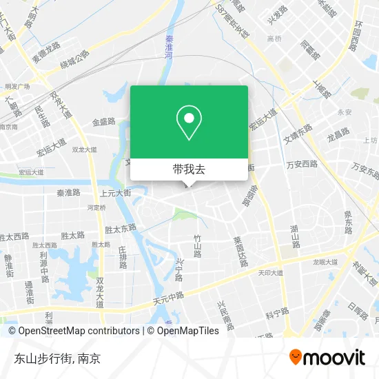 东山步行街地图