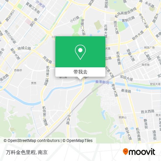 万科金色里程地图