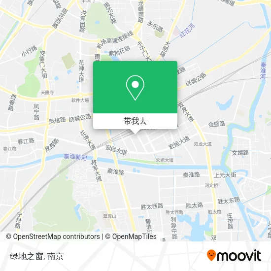 绿地之窗地图