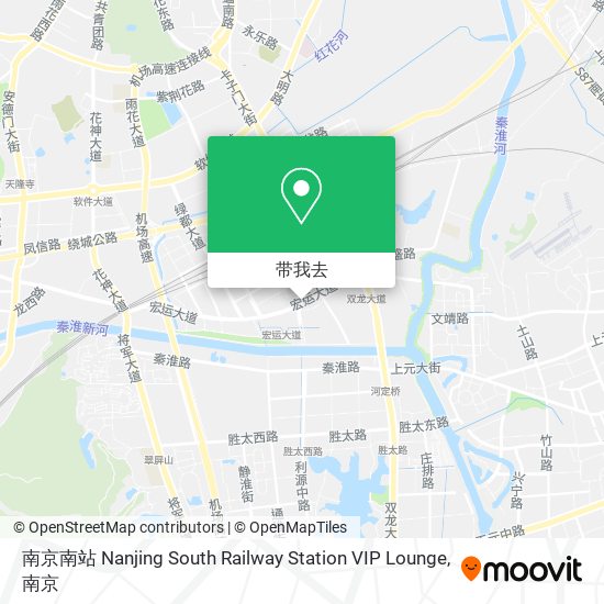 南京南站 Nanjing South Railway Station VIP Lounge地图
