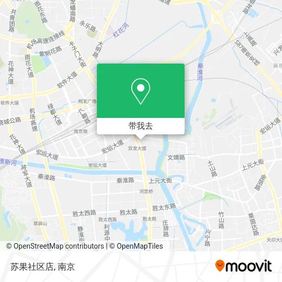 苏果社区店地图
