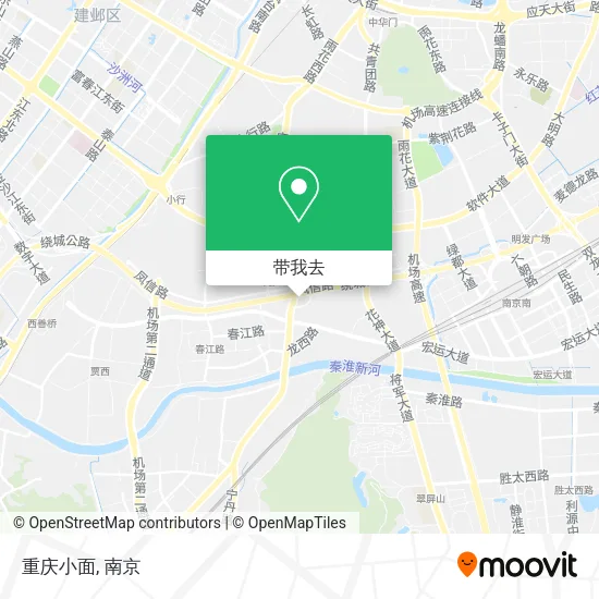 重庆小面地图