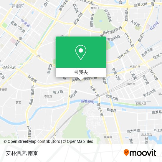 安朴酒店地图