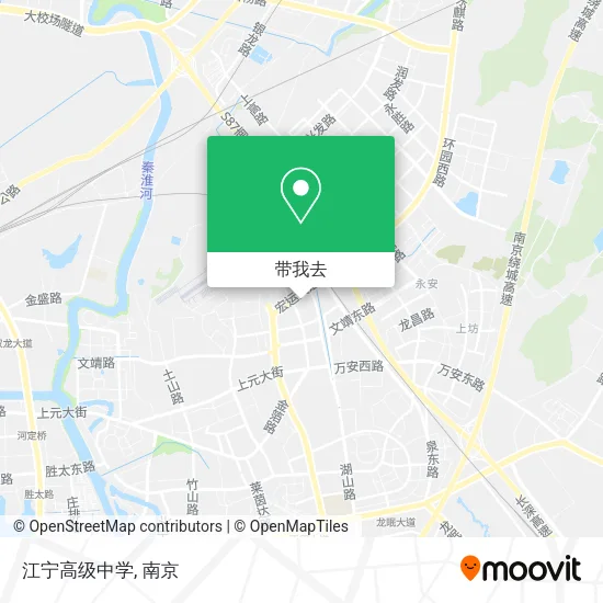 江宁高级中学地图