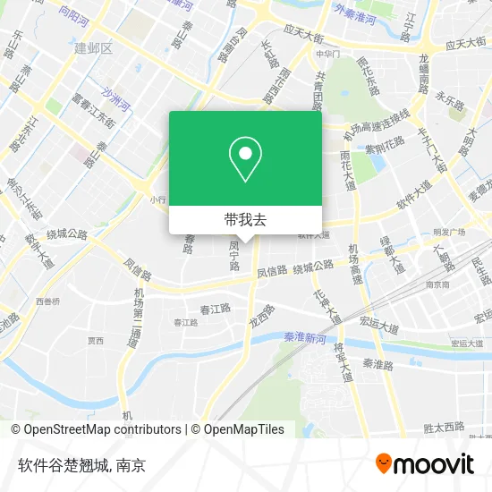 软件谷楚翘城地图