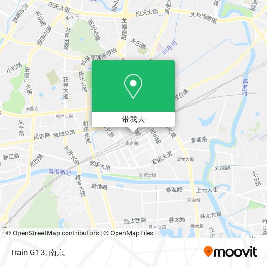 Train G13地图