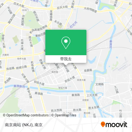 南京南站 (NKJ)地图