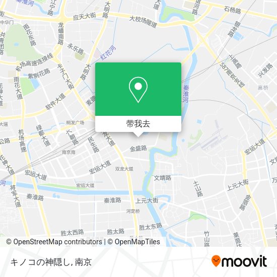 キノコの神隠し地图