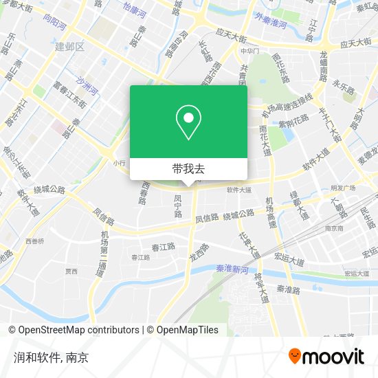 润和软件地图