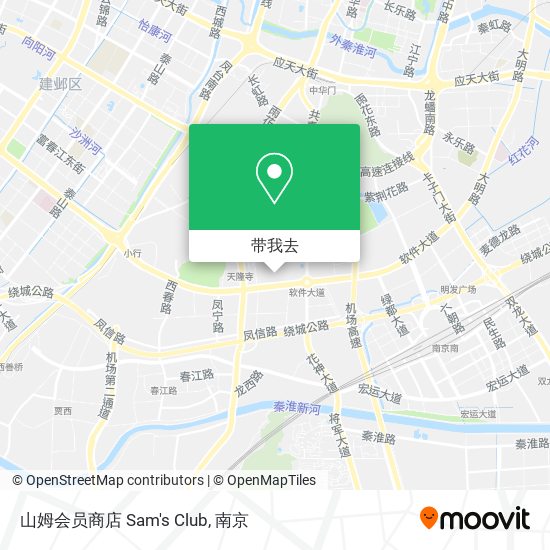 山姆会员商店 Sam's Club地图