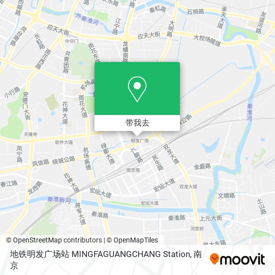 地铁明发广场站 MINGFAGUANGCHANG Station地图