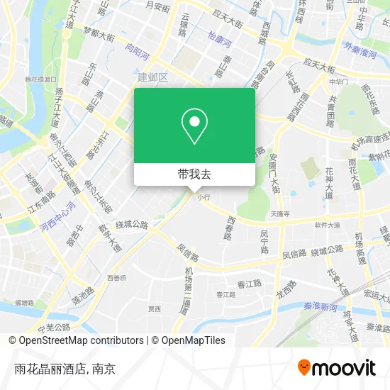 雨花晶丽酒店地图