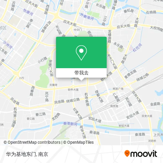 华为基地东门地图