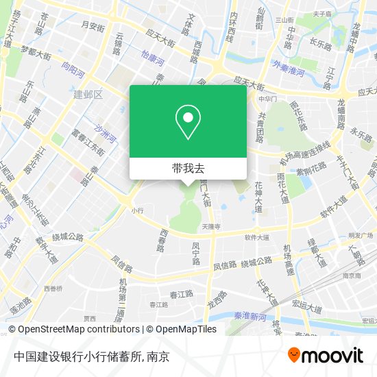 中国建设银行小行储蓄所地图