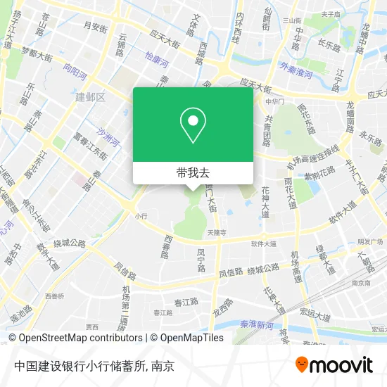 中国建设银行小行储蓄所地图