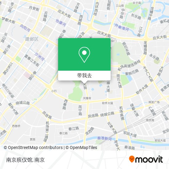 南京殡仪馆地图