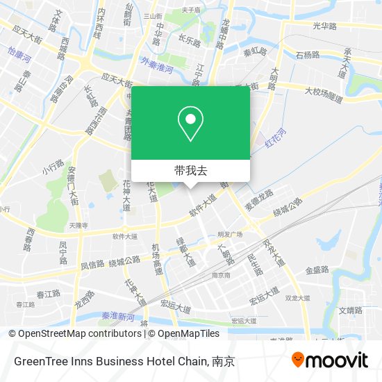 GreenTree Inns Business Hotel Chain地图