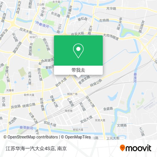 江苏华海一汽大众4S店地图