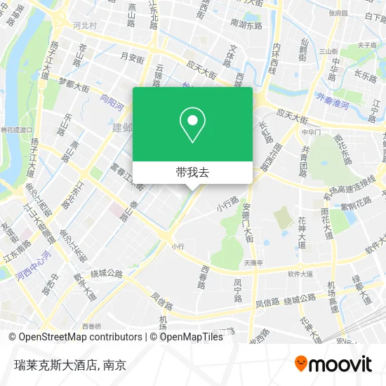 瑞莱克斯大酒店地图