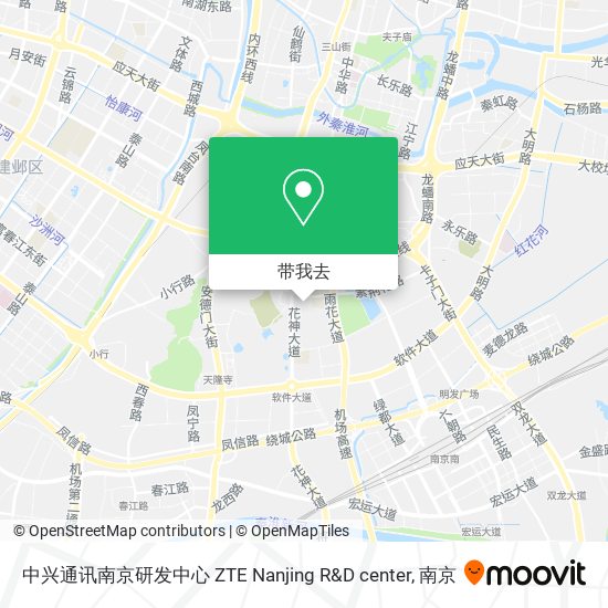 中兴通讯南京研发中心 ZTE Nanjing R&D center地图
