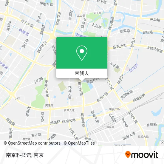 南京科技馆地图