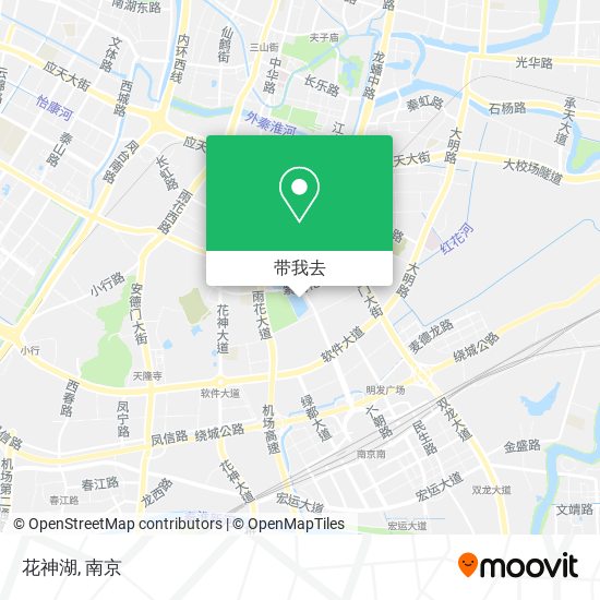 花神湖地图