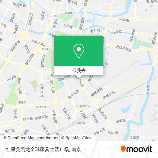 红星美凯龙全球家具生活广场地图