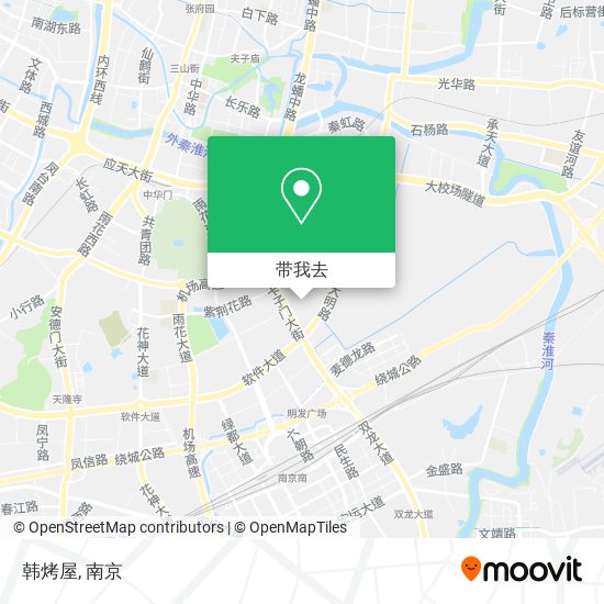 韩烤屋地图