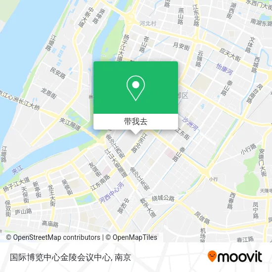 国际博览中心金陵会议中心地图