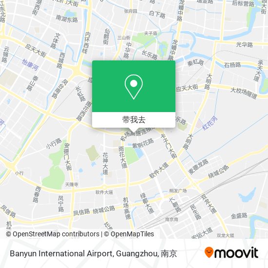 Banyun International Airport, Guangzhou地图