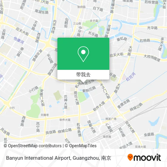 Banyun International Airport, Guangzhou地图