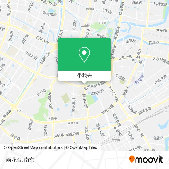 雨花台地图