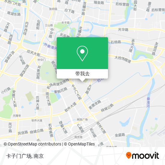 卡子门广场地图