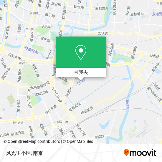 风光里小区地图