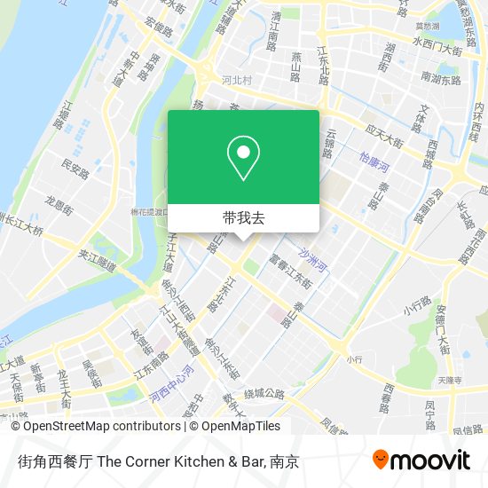 街角西餐厅 The Corner Kitchen & Bar地图